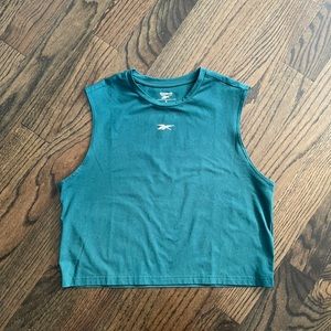 Reebok crop muscle tank